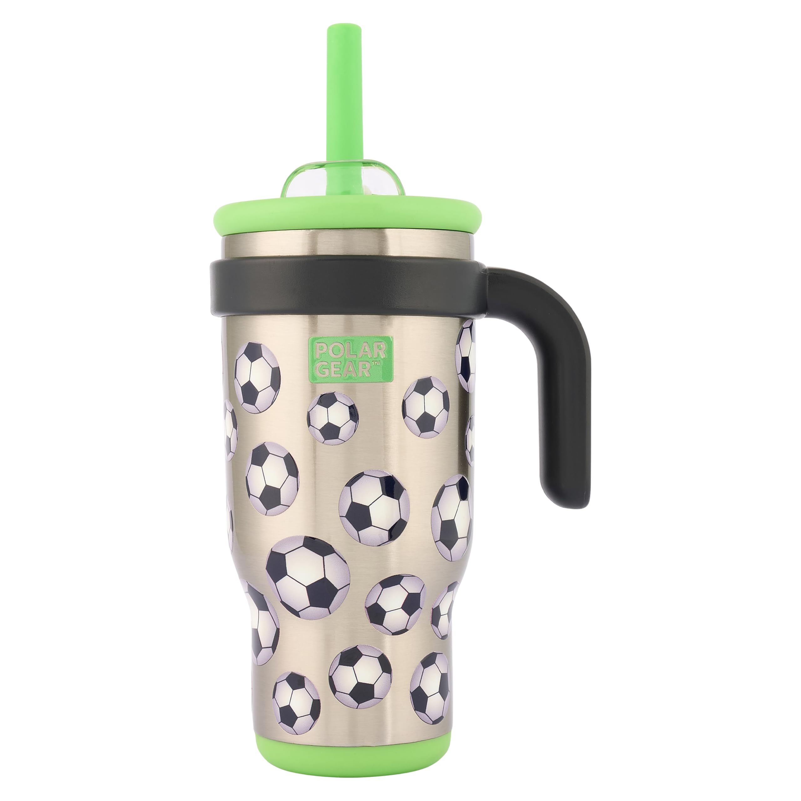 Polar Gear 520ml Travel Insulated Tumbler with Straw and Lid - Spill-Proof
