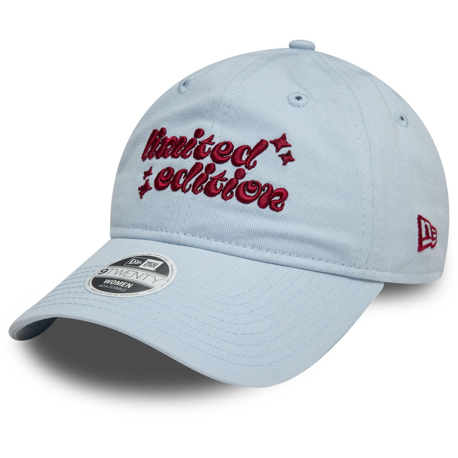 NEW ERA LIMITED EDITION WOMENS BASEBALL CAP.9TWENTY PASTEL BLUE ORGANIC HAT S25