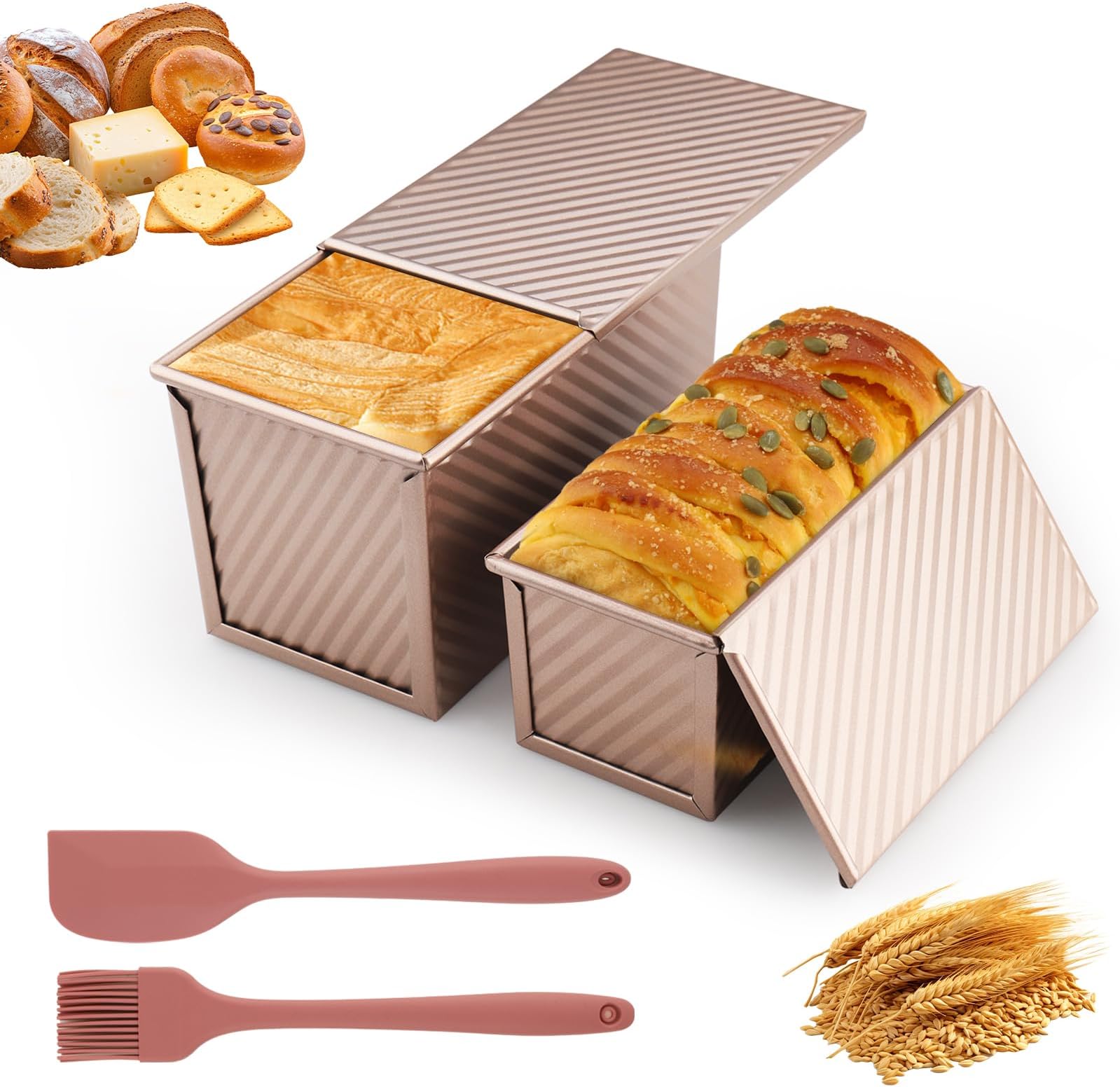 Moule rectangulaire silicone | Antiadhésif