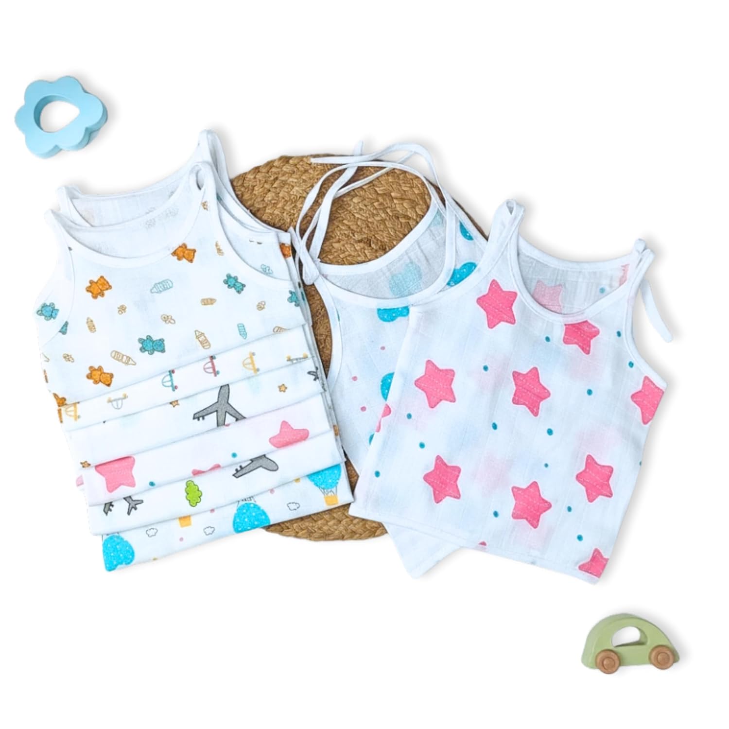 Lil’ Shark Cotton Muslin...