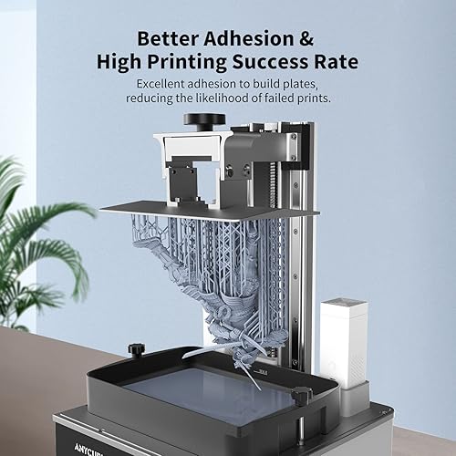 Vista 92 de ANYCUBIC Resina de impresora 3D 2.0 mejorada lavable al agua, resina 3D de alta precisión de 405 nm, resina de fotopolímero de baja contracción