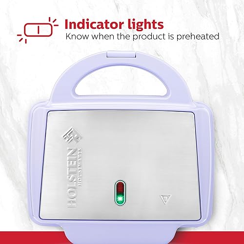 Miniatura 28 de Maquina de hacer cupcakes de Holstein Housewares HF-09013E - divertida máquina de cupcakes - verde azulado. verde azulado,Lavanda,Rojo/acero