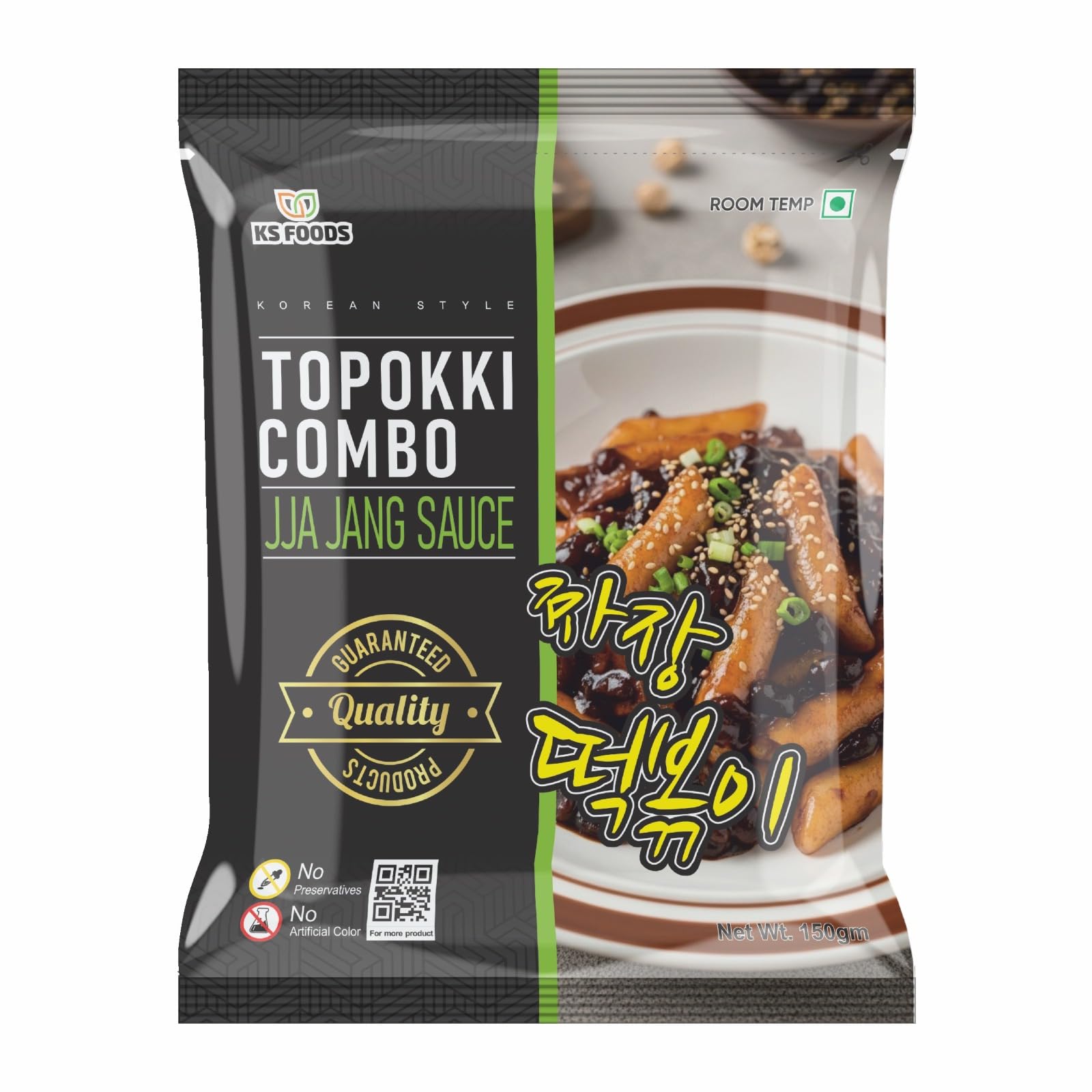 Topokki | Combo with Jja Jang Sauce | 150g | Black Bean Tteokbokki Rice Cake Snack | Authentic Korean Street Food | Ready to Cook Meal Kit | Savoury & Rich Flavour | Quick & Easy to Prepare | No Preservatives | Vegetarian | Chewy Rice Cakes | Ideal for Lunch Dinner Snacks | Instant Korean Dish | Bold & Unique Taste | Restaurant Style at Home-picture-23