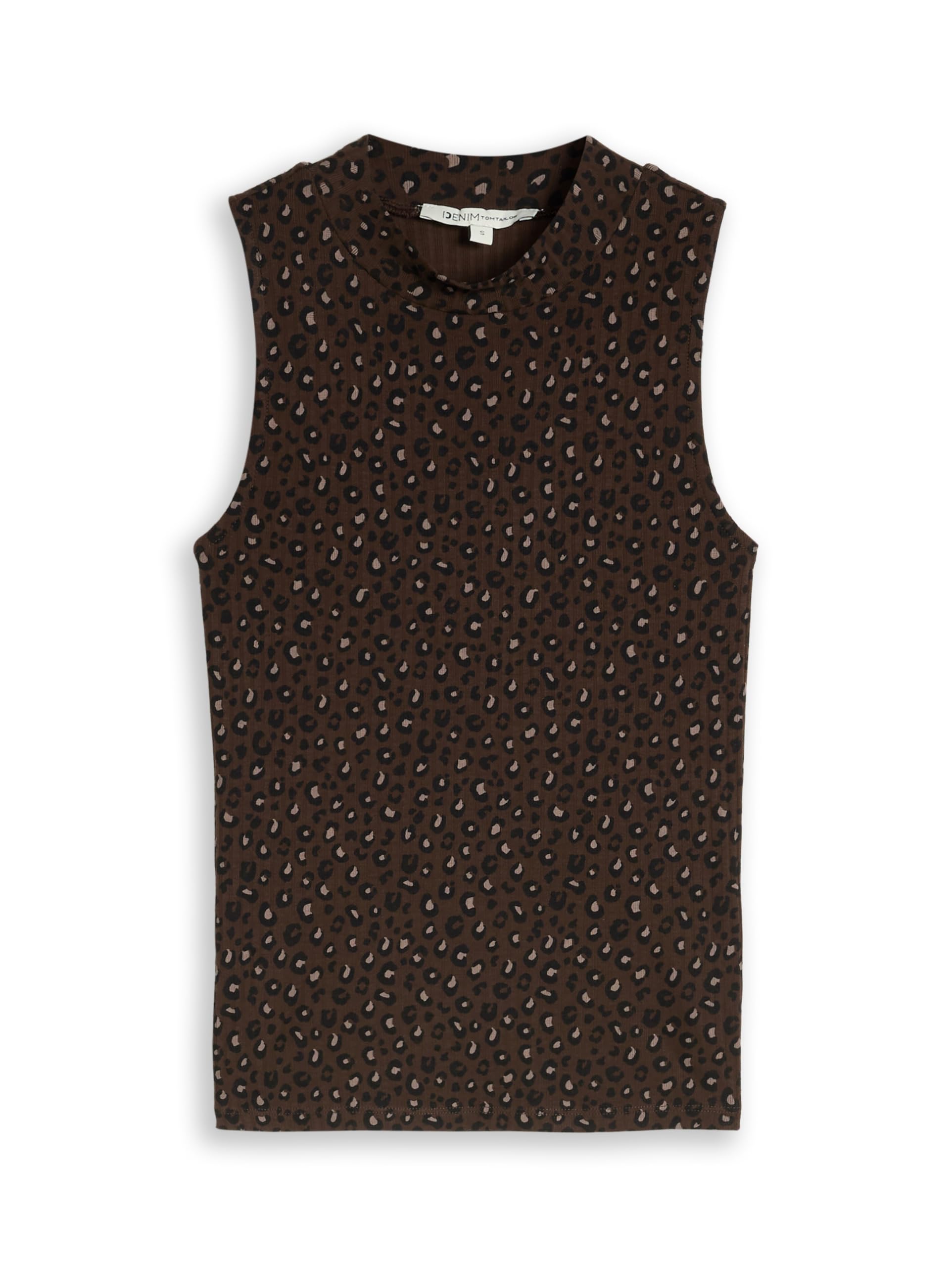 Tom Tailor 1052519 Top Basic con Costine Donna