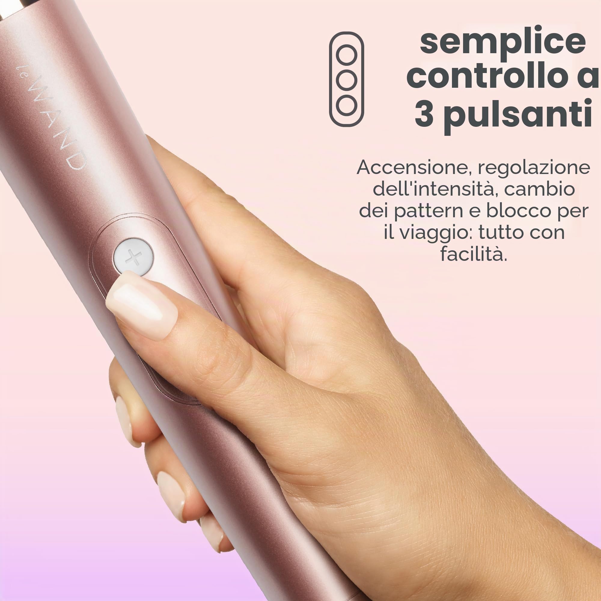 Le Wand 86809 Bacchetta Ricaricabile da Viaggio