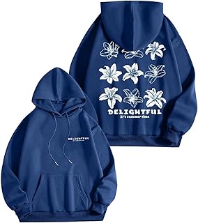 Generisch 2025 - Cómoda sudadera con capucha de moda para mujer con estampado de letras en color para parejas, suéter de Navidad