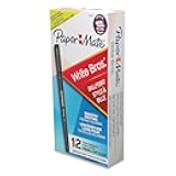 Paper Mate 3331131 Ballpoint Pen, Medium Point, Black Ink/Black Barrel