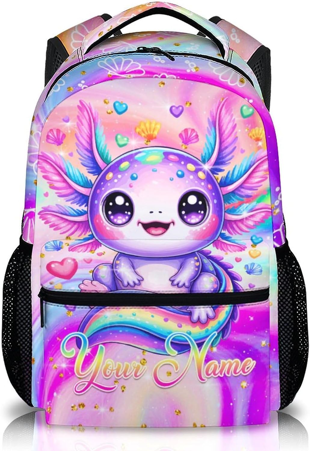School Backpack for Kids Girls - Personalized Toddler Backpacks for for Travel Camping Casual - Customized School Supplies for Preschool Kindergarten Elementary
