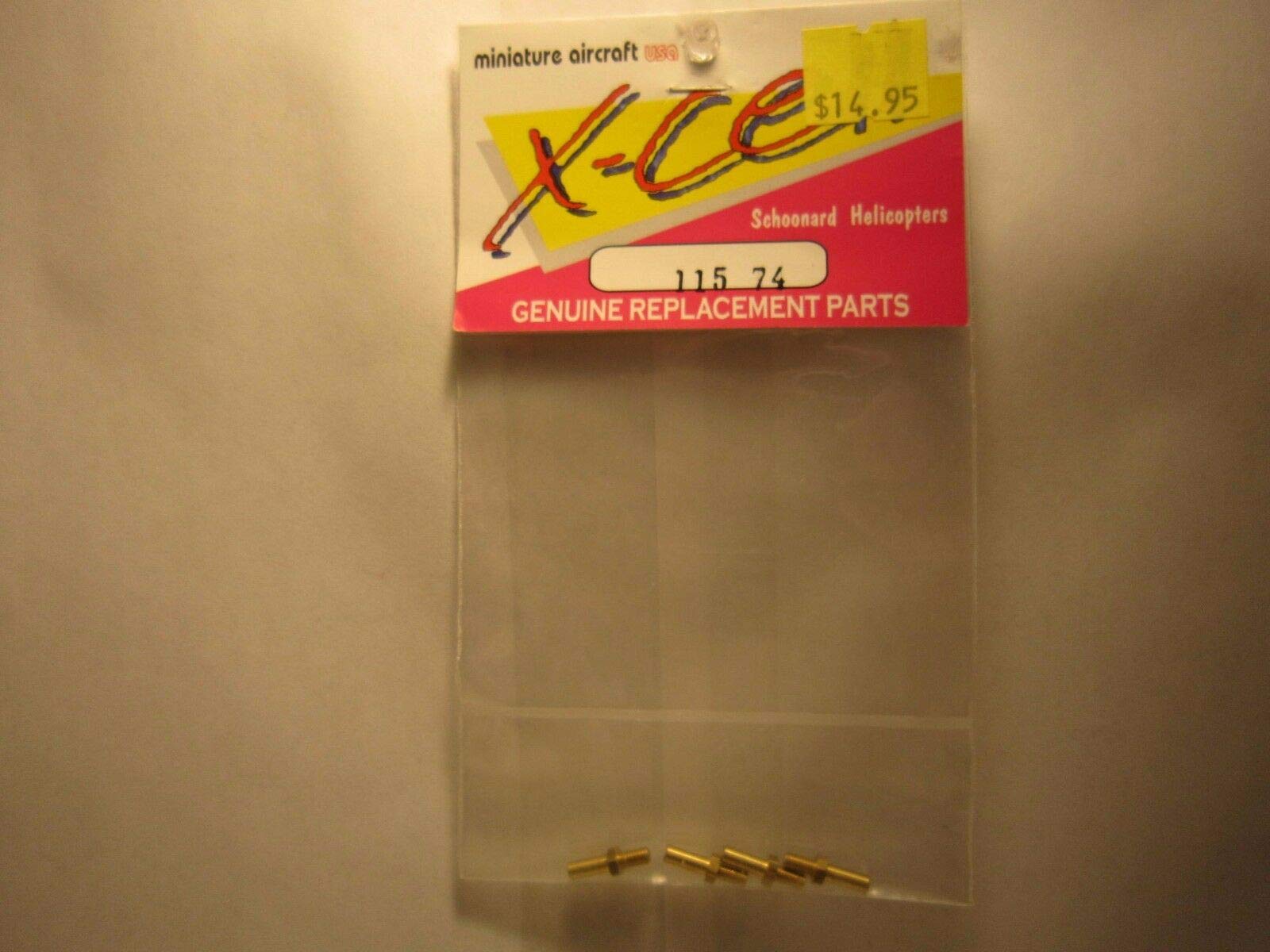 X-Cell Miniature Aircraft M3 Threaded Servo Bearing Studs JR #115-74