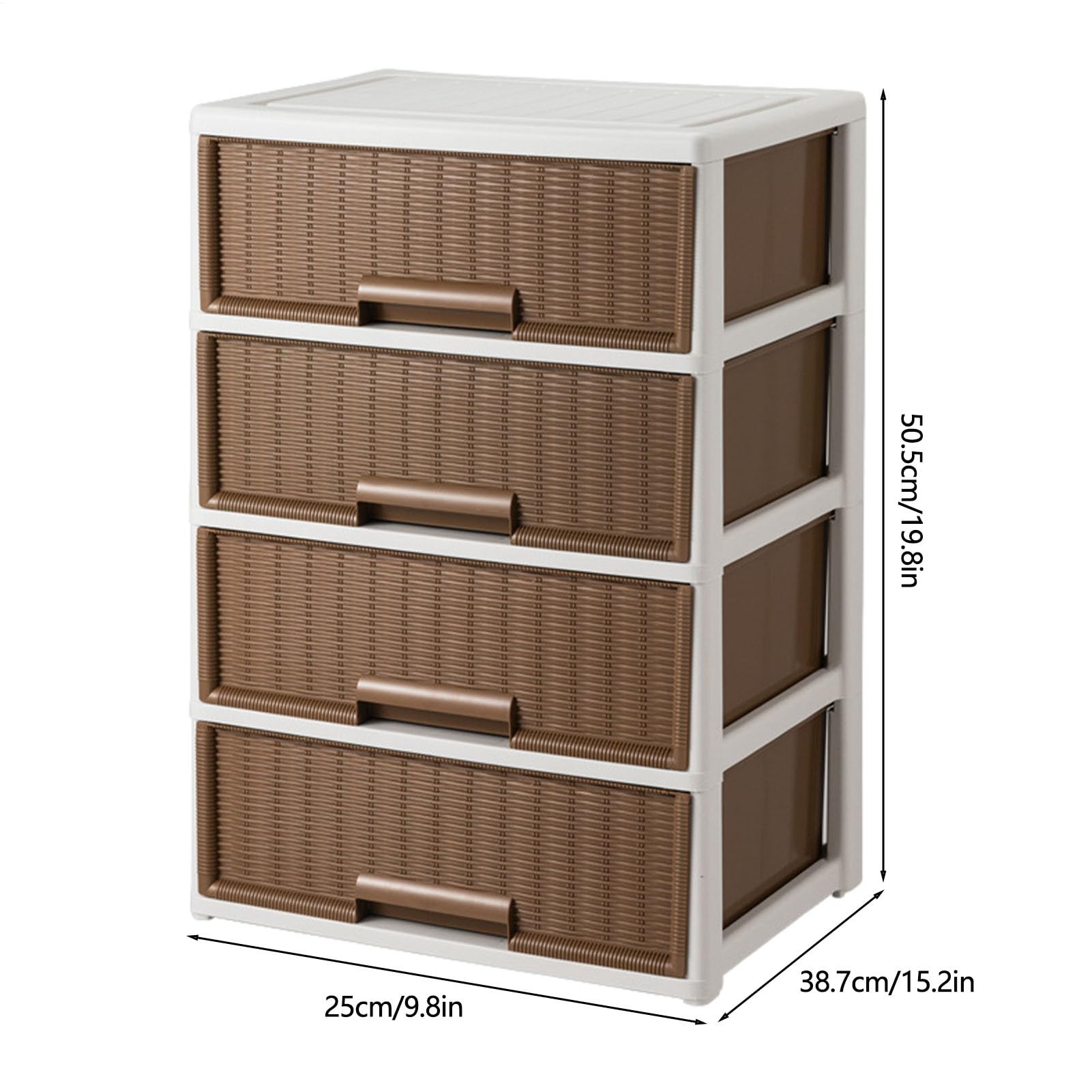 Cajas de almacenamiento con cajones, cajas de almacenamiento con cajones | cajas de almacenamiento apilables de imitación de ratán, cajones de almacenamiento apilables