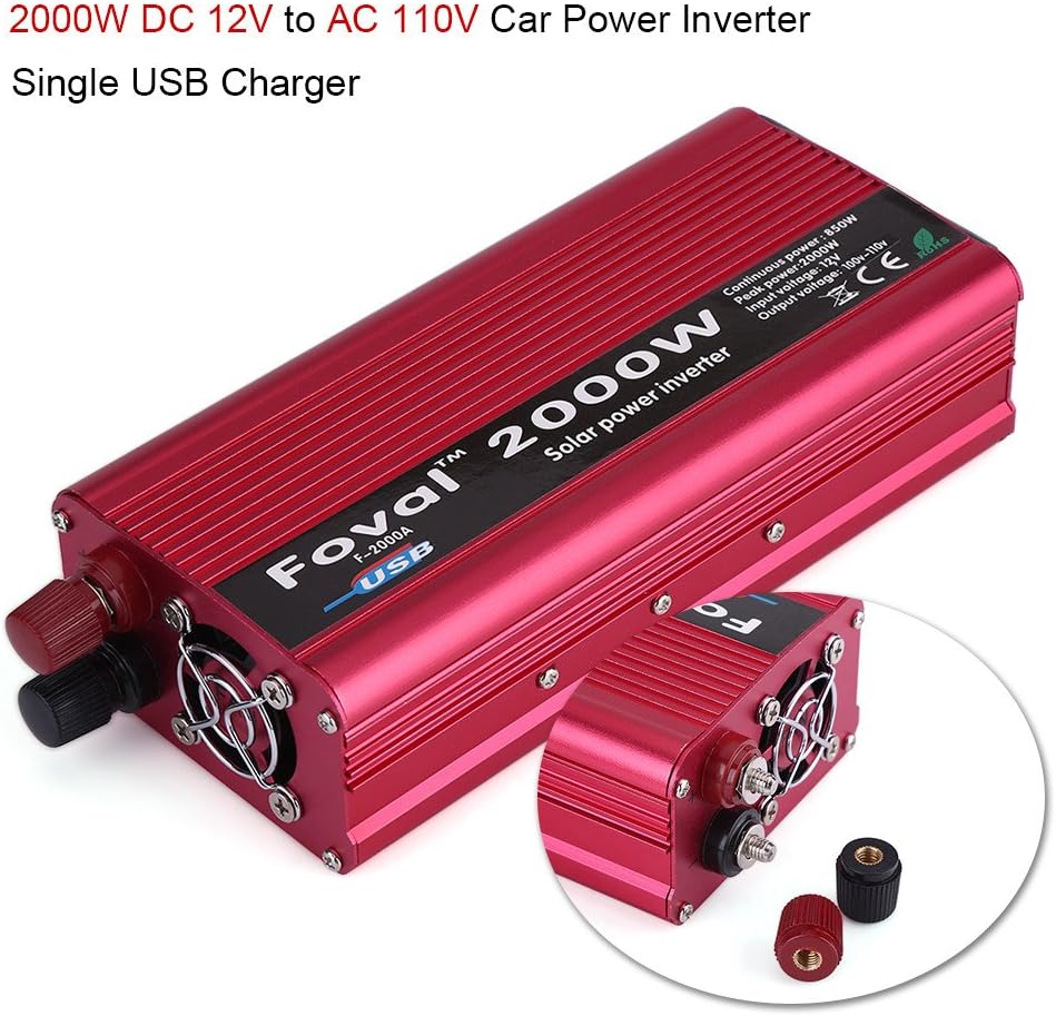 2000 watt Car Power Inverter with USB Port