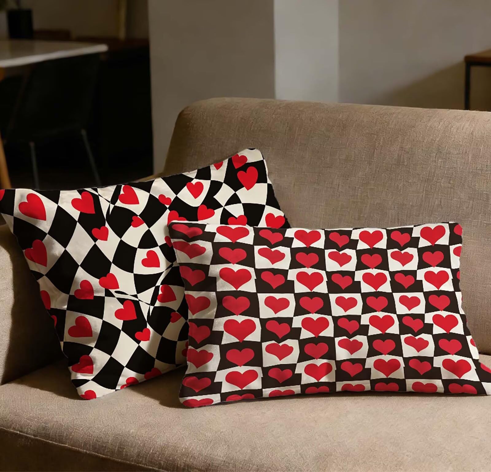 Taie oreiller 40x70 lot de 2 rouge pour sublimer votre canapé