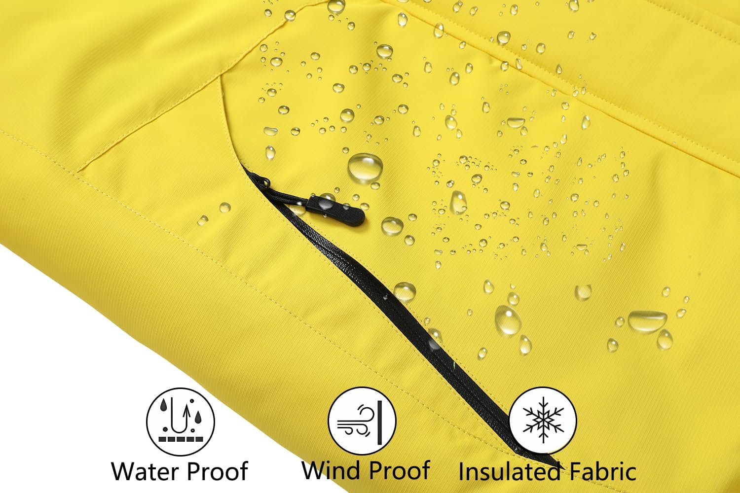 MOERDENG Women's Waterproof Ski Jacket Warm Winter Snow Coat Mountain Windbreaker Hooded Raincoat Jacket - Image 5