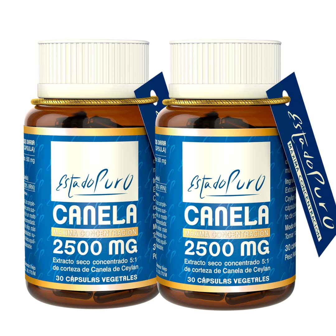 TONG-IL Canela 2500mg 30 Cápsulas - Estado Puro (Pack 2 und.)
