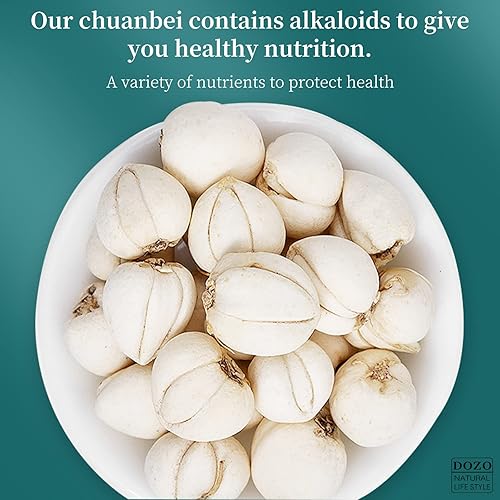Miniatura 4 de DOZO Chuan Bei Mu Bulbus Fritillariae Cirrhosae 9.17oz/260g Ingredientes de sopa de hierbas sueltas china