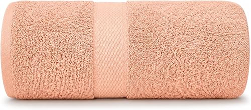Sulfar 100% Cotton Face Towel, Single, 480 GSM Terry Ring-Spun Soft Quick-Dry Highly Absorbent Facial Towels, 30 x 30 cm, Cream