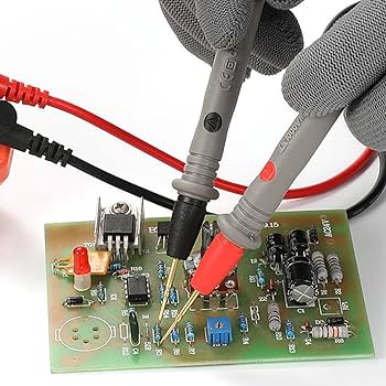 Uxcell 1000V 20A Banana Plug Digital Multimeter Probe Test Leads 4 In 1 Set