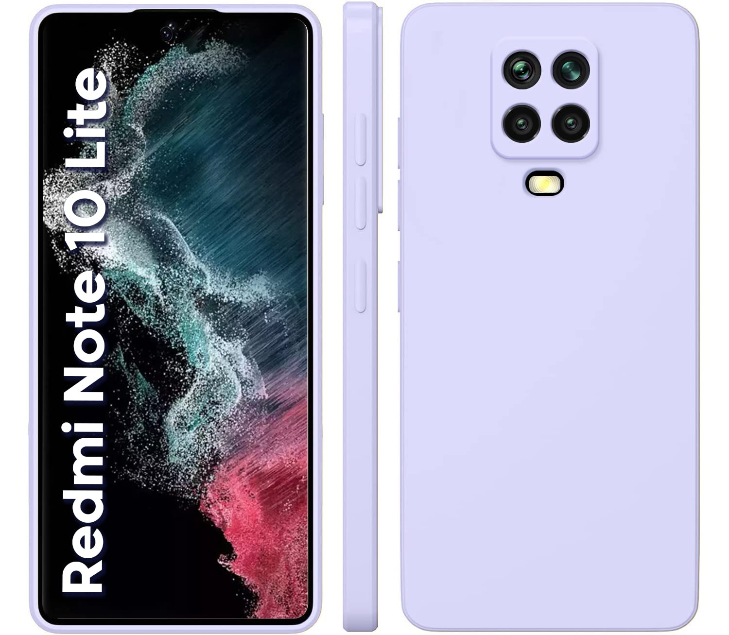 TRUEUPGRADE Compatible with Redmi Note 10 Lite/Note 9 Pro/Pro Max/Poco M2 Pro Case, Liquid Silicone Case, Full Body Protective Cover, Shockproof, Anti-Scratch Soft Microfiber Lining - Purple (B0BZL5SGRX) Amazon Price History, Amazon Price Tracker