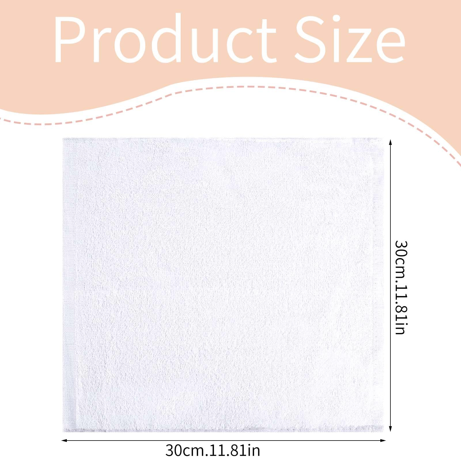 Beautifect Asciugamani per il viso in bambù, infusi di bambù e cotone, materiali naturali adatti per pelli sensibili, 3 panni per la pulizia e la