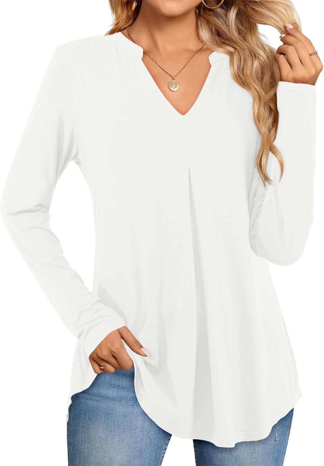 Maglia donna maglietta velata trasparente elegante maniche lunghe nuova QDZ9264
