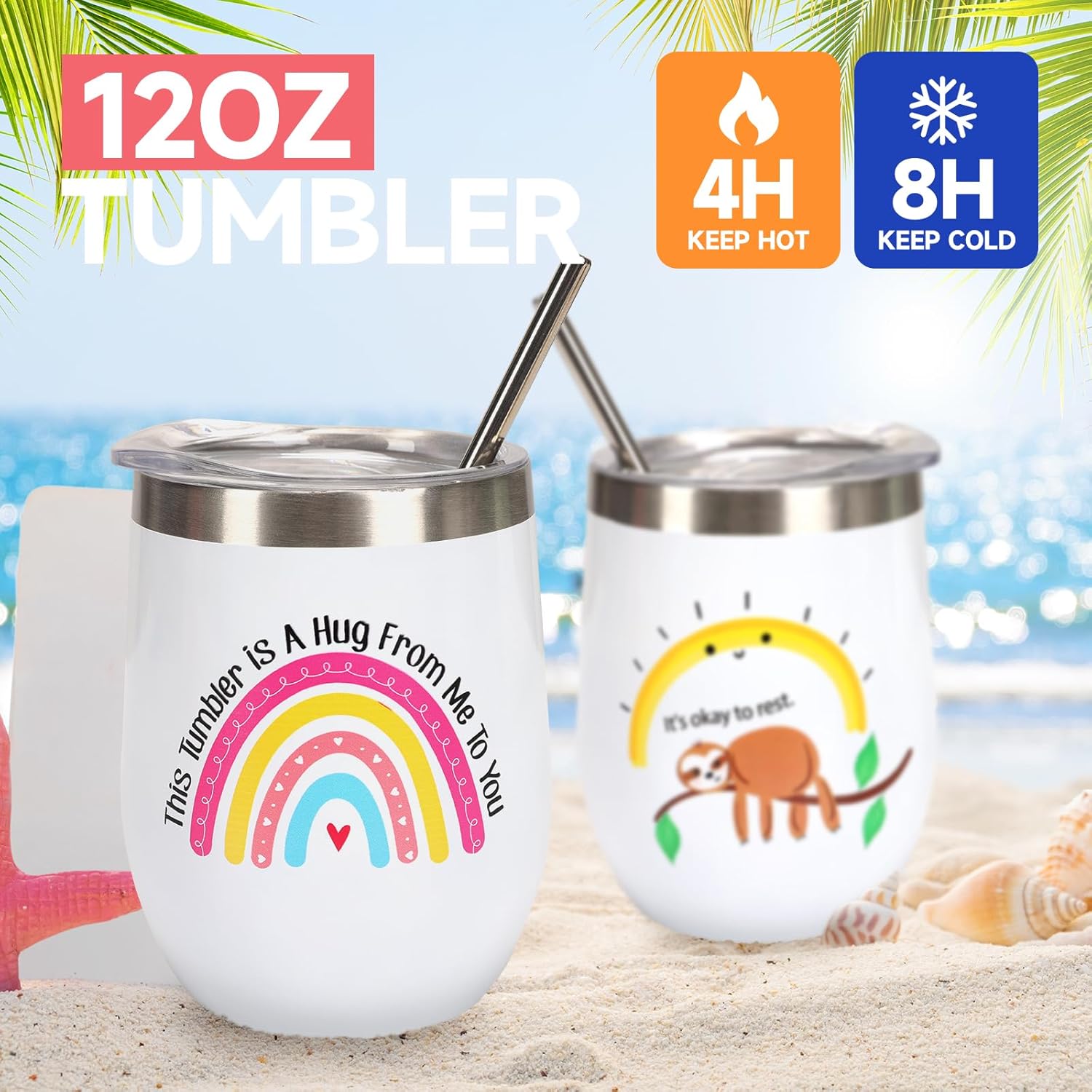 Get Well Soon Gifts for Teenage Girl Feel Better Baskets Teenage Sympathy Birthday Sloth Gift for Women Girls Teenage - Image 8