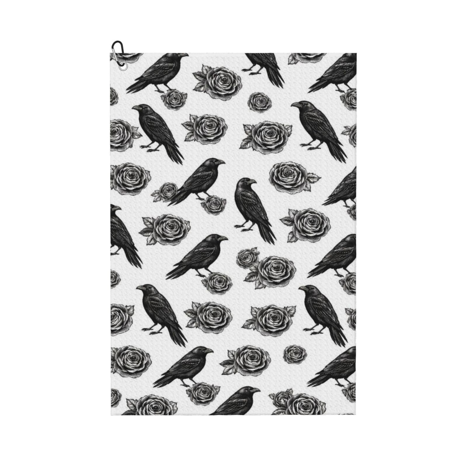 BSDFGSDD Halloween Goth Gothic Rose Eyes Golf Towel 24 x 16 inches
