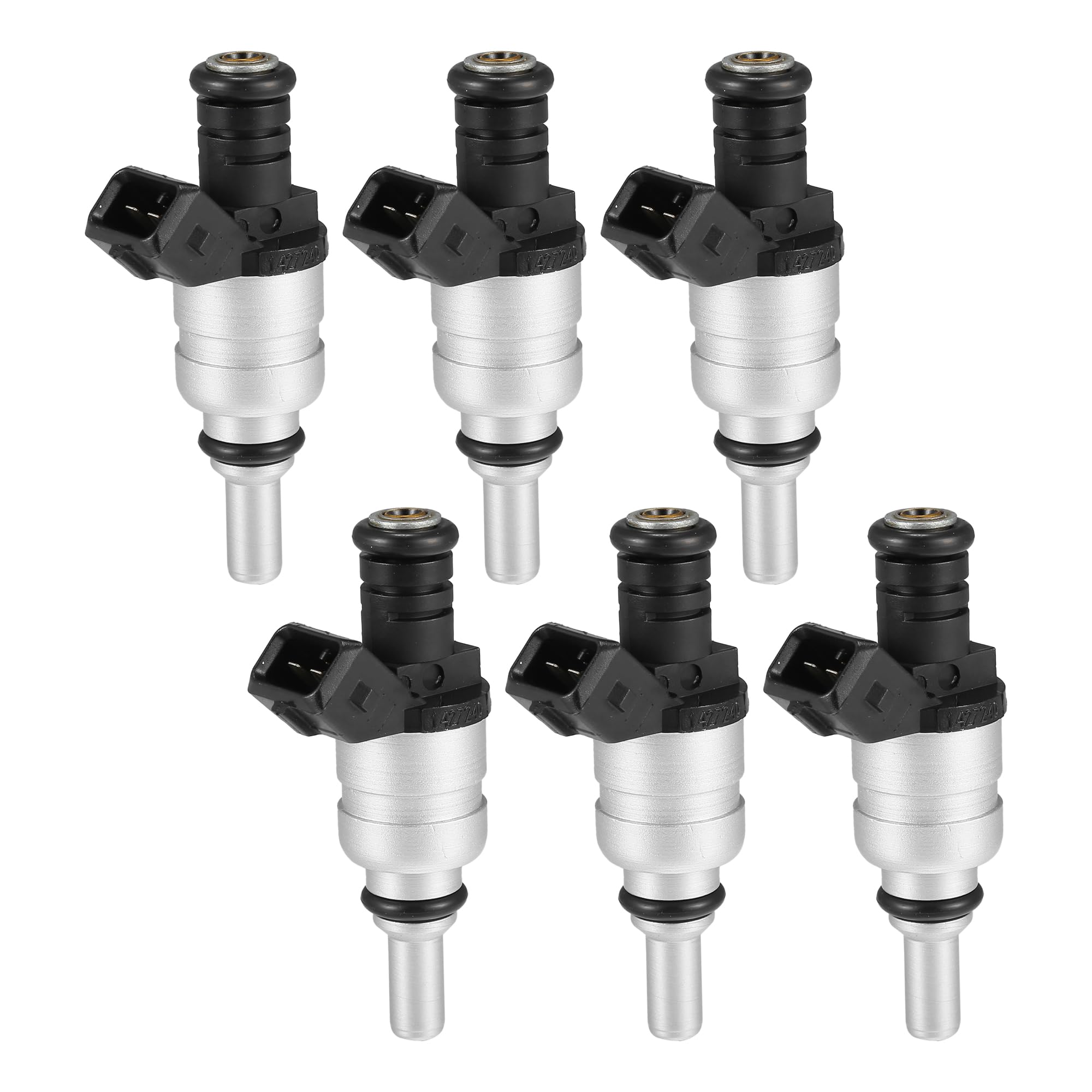 QUARKZMAN 6Pcs Inyector de Combustible para Bmw Z3 2.8L 1999-2002 No.13537546244