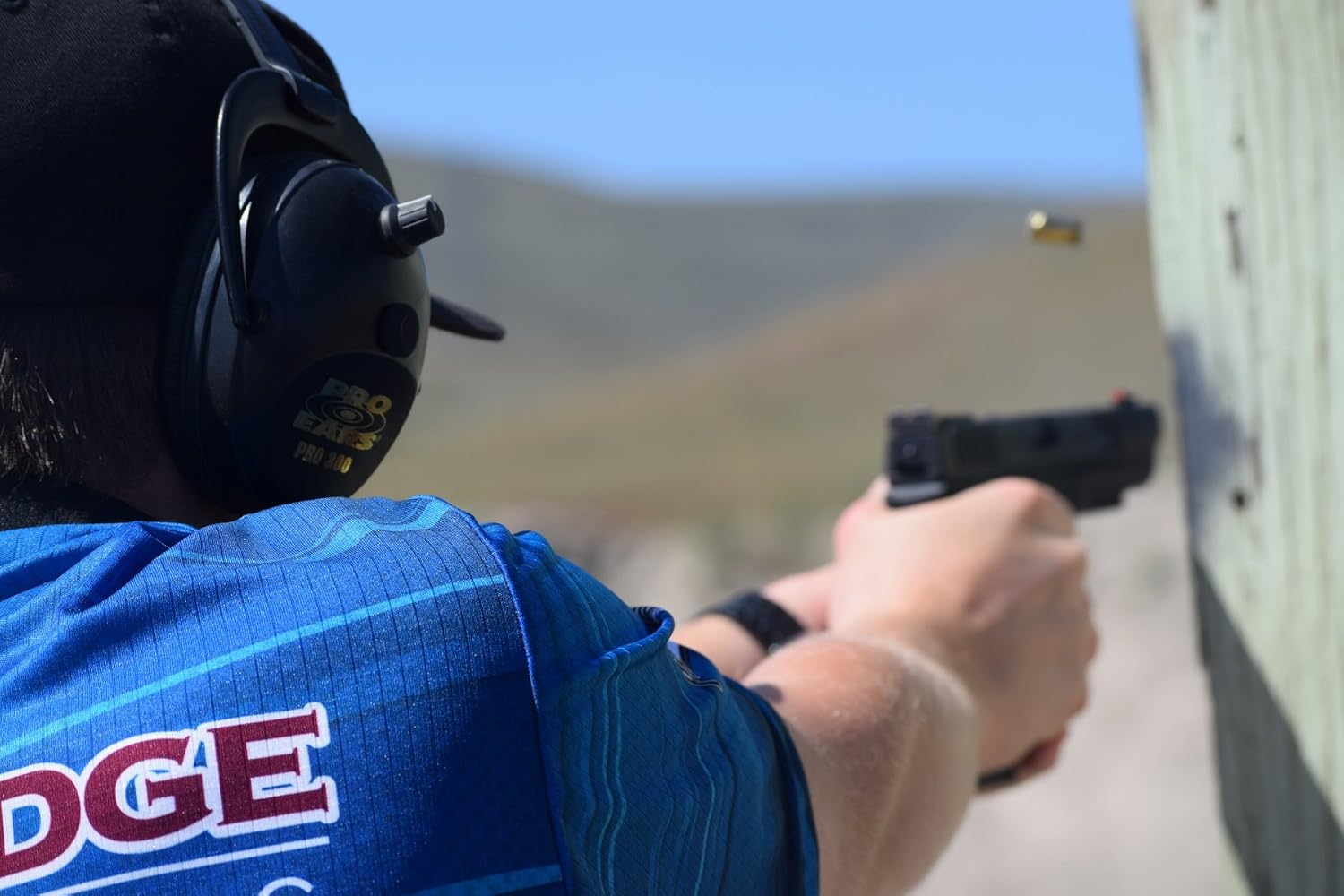 Pro Ears Pro 300, Electronic Sound Amplifier, Noise Dampener, DLSC Compression, NRR 26, Adjustable Amplification, Ear Muffs