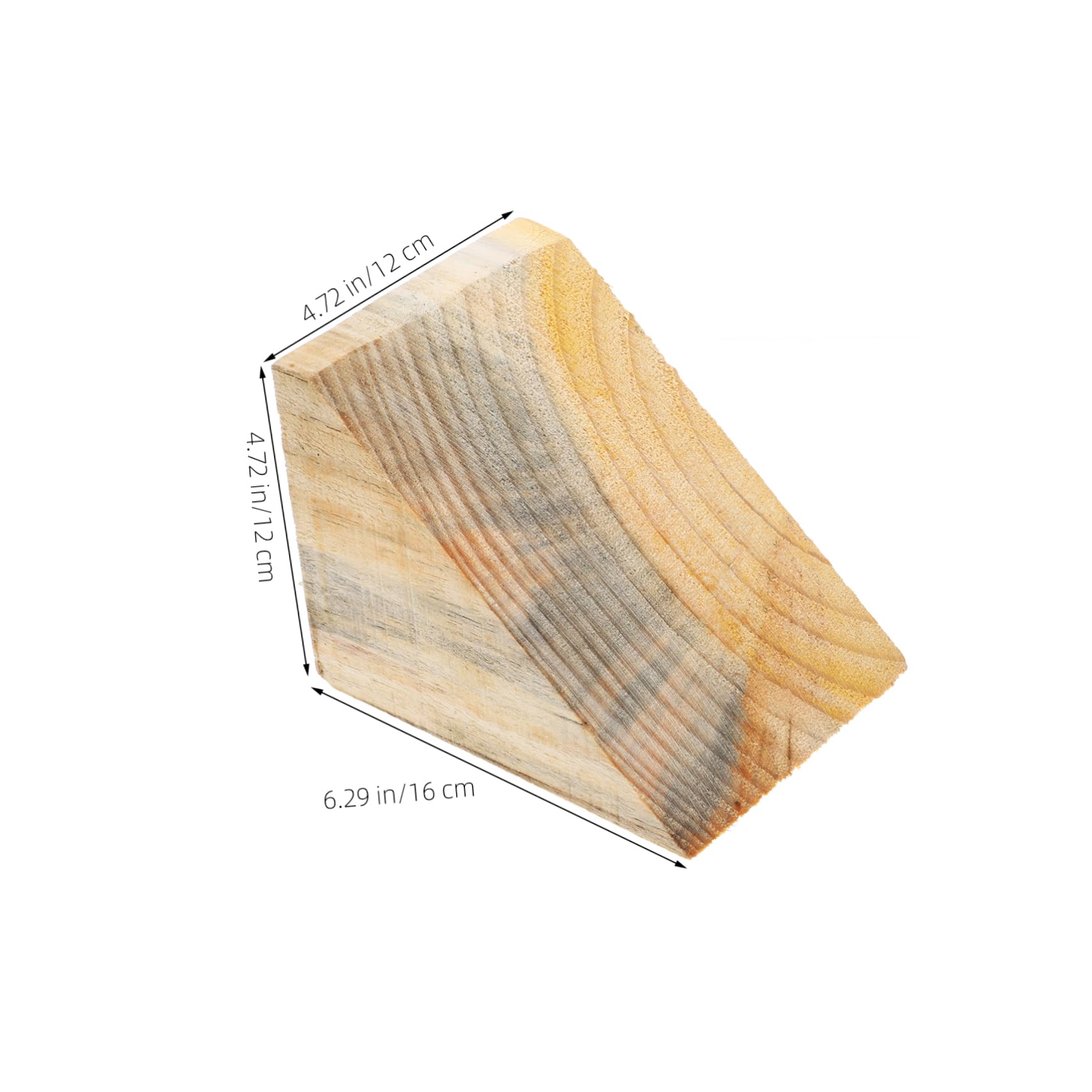 MSA Cunei Per Ruote Con Maniglia Freno - 4 Pezzi (2 Paia) Per Roulotte E Rimorchi, 15x10 Cm, Plastica Rinforzata