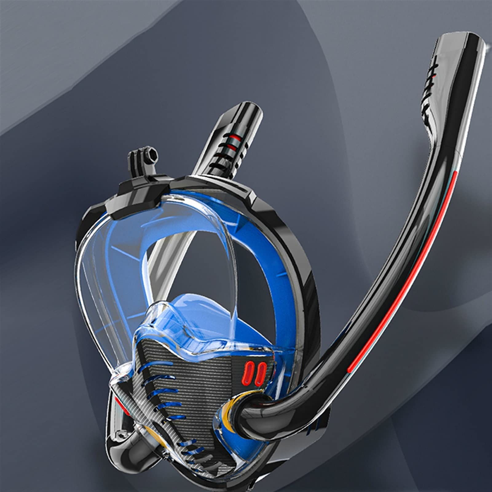Maschera da Snorkeling Integrale, Maschere da Snorkeling, Maschere da Sub, Maschere da Sub subacquee, antiappannamento, antiperdita, sicure e Impermeabili, per Nuoto, ad