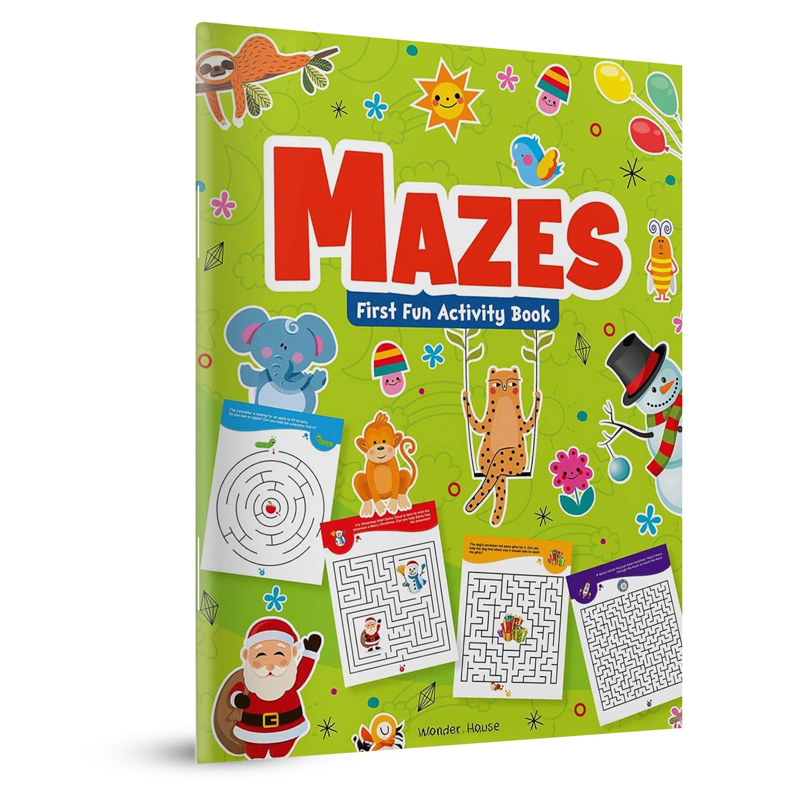 Mazes : First Fun Activity Books For Kids