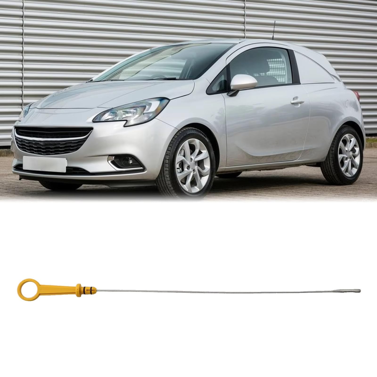 Asta Dell'olio Trasmissione Strumento per Astina di Livello Olio Indicatore Motore Automobilistico 55355598 Compatibile con Opel per Corsa D 2007-2014 per Corsa E 2015-2019