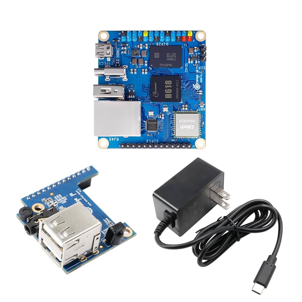 Orange Pi Zero 3 1GB Kit LPDDR4 Allwinner H618 4-Core 64 Bit