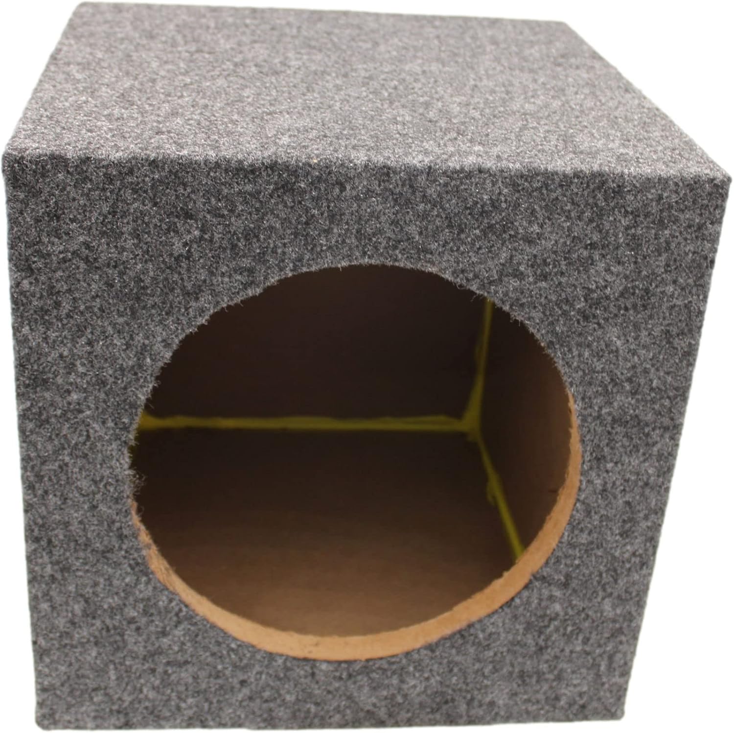 IMC Audio PPA8SS 8 Inch Car Speaker Box Enclosures - 8 Subwoofer Box for Great Sound Quality Home & Vehicle Car Speakers 8 Inch Speaker Terminal One 8" Sub Box - Charcoal : Electronics