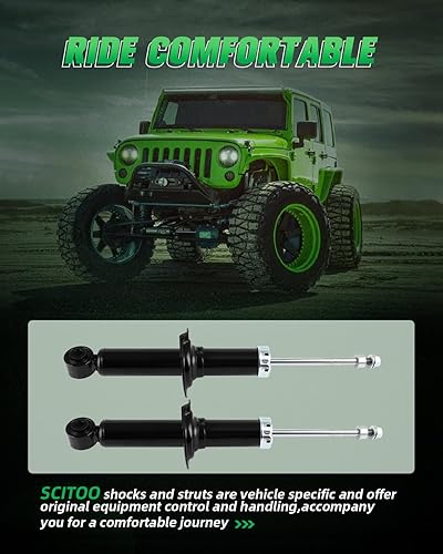 Miniatura 6 de SCITOO - Amortiguadores traseros para Subaru se adapta a 2008-2011 para Subaru Impreza Shocks 341487 72696 Shocks Struts - Juego de 2 piezas