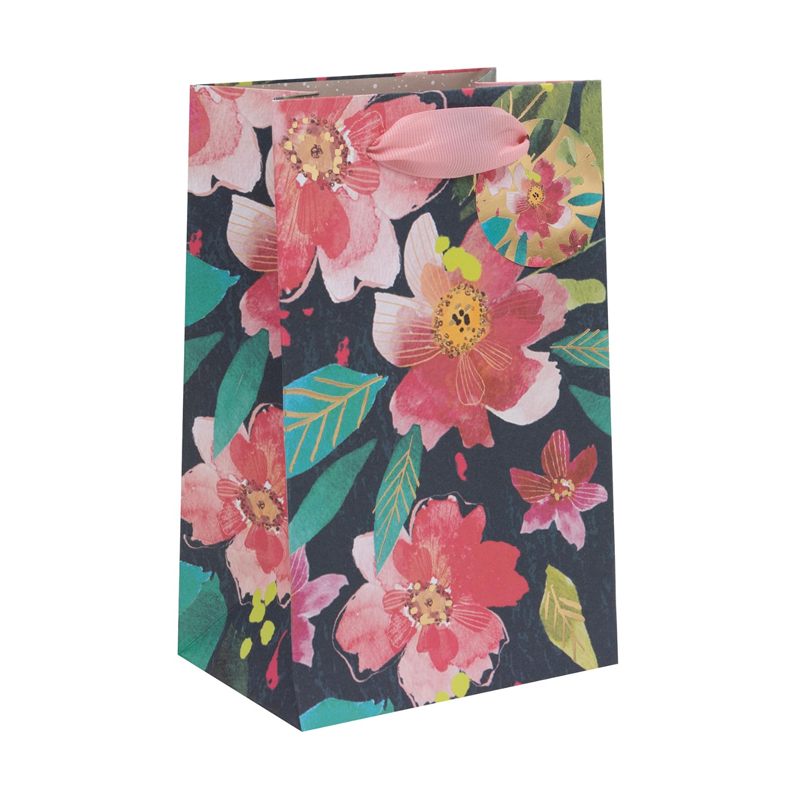 Ballyhoo Birthday Fizz Perfume Gift Bag, Perfect for Smaller Presents, 12.7 x 20.3 x 10 cms, Multi-Coloured