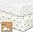 KeaBabies 2-Pack Baby Crib Sheets for Boys, Girls - 52x28 Viscose Derived from Bamboo Toddler Bed Sheets Neutral, Fitted Crib Mattress Cover for Standard Baby Bedding, Soft & Cozy(Nibbles/Bruce)