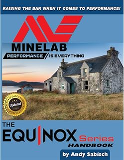 Andy Sabisch The Minelab Equinox 600 800 livro de mão detector de metal