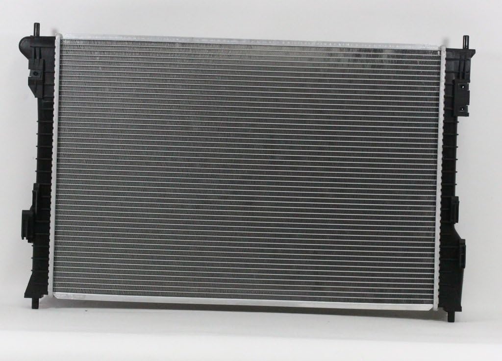 Radiator - Pacific Best Inc. Compatible/Replacement for 13185 10-12 Ford Flex Without Turbo Lincoln MKT 3.7L, 11-11 Explorer - Plastic Tank, Aluminum Core