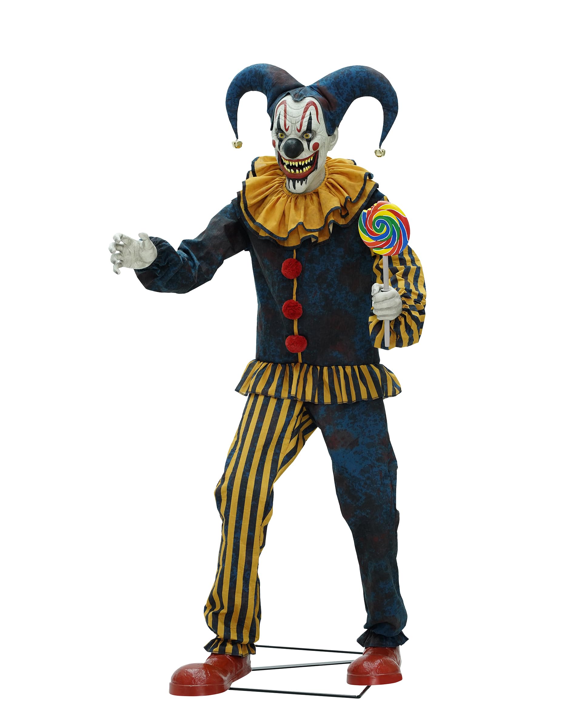 Spirit Halloween 6 Ft Nibbles The Clown Animatronic | Decorations