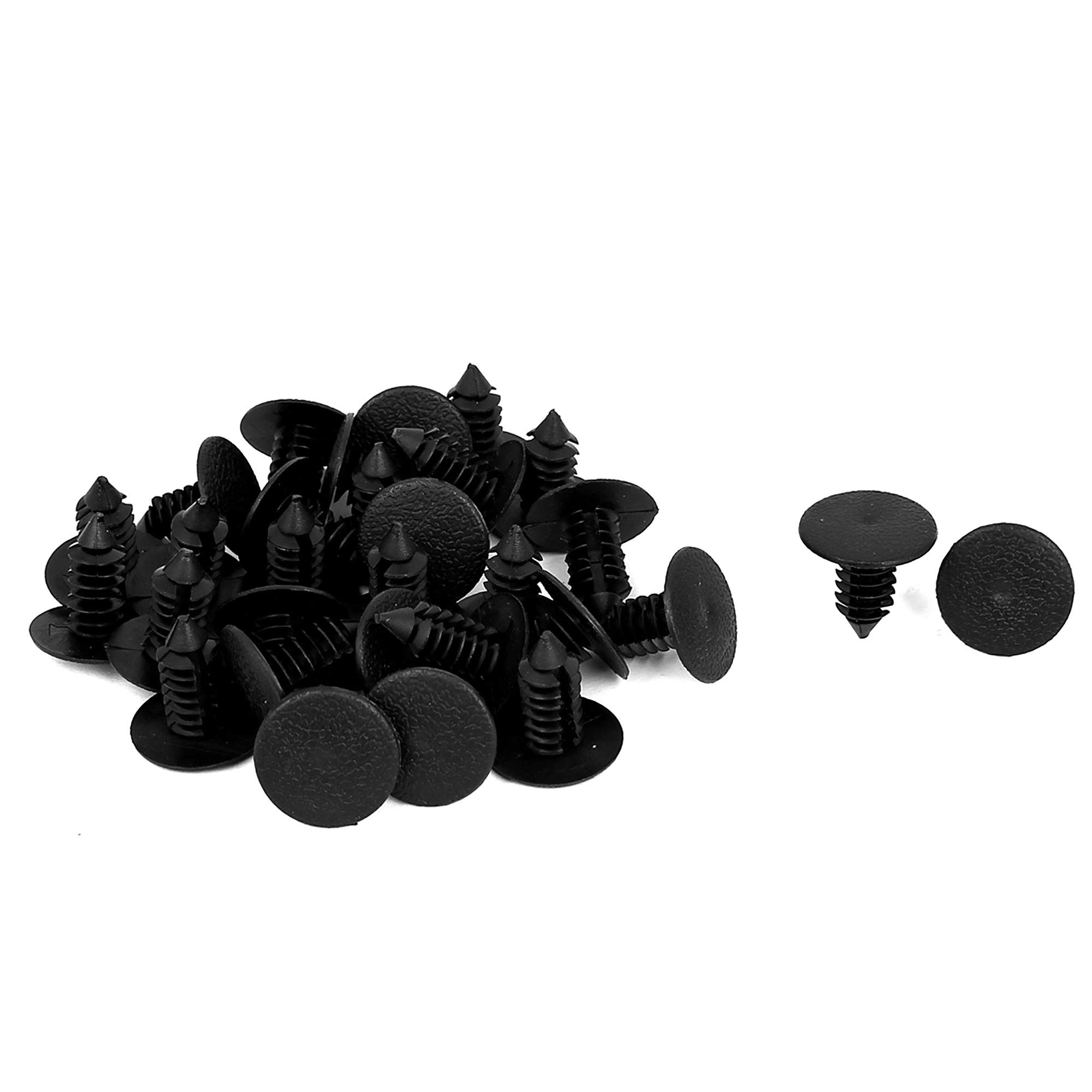 Amazon.com: uxcell 9mm x 8mm Hole Plastic Car Fender Fir Tree