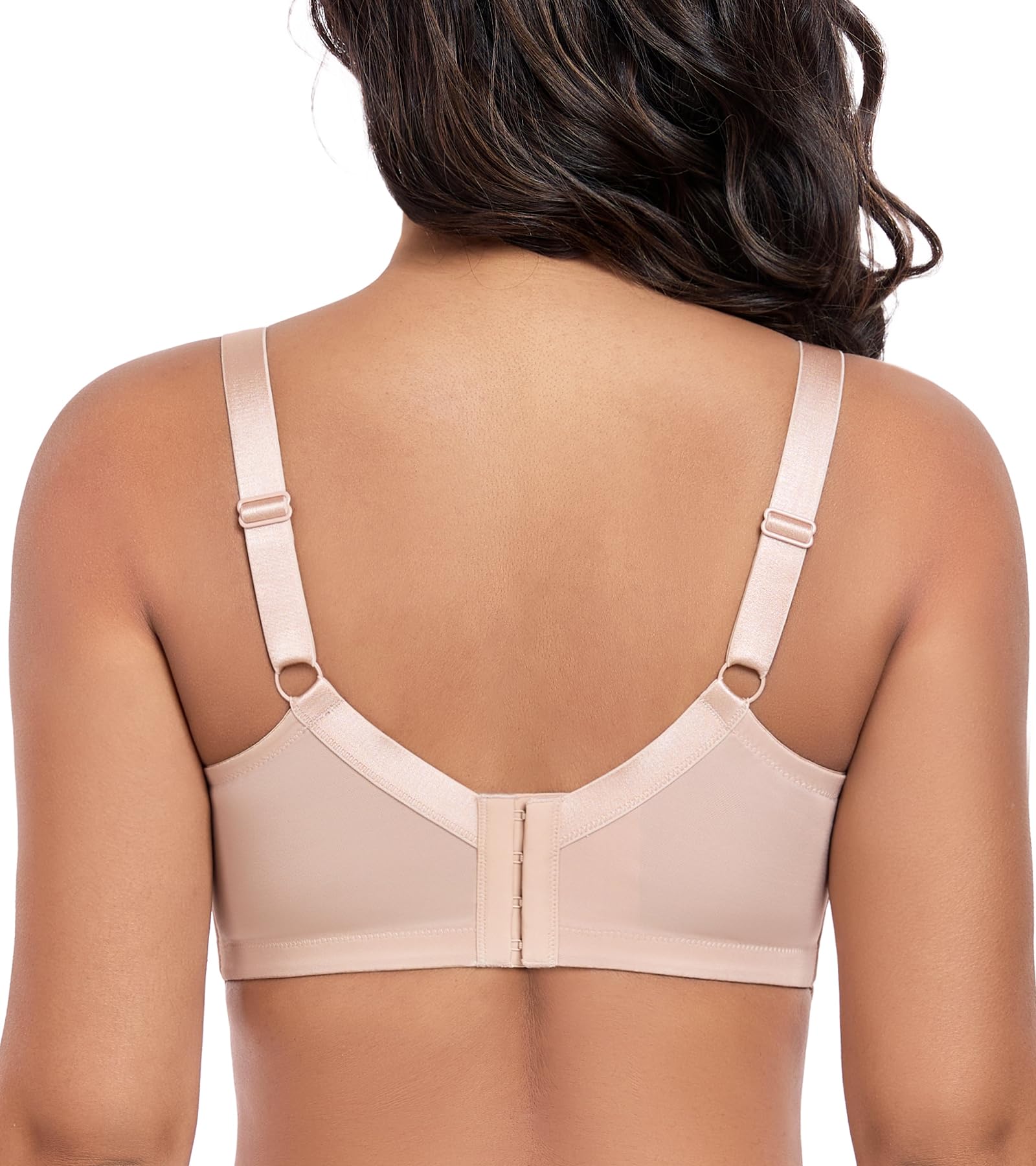 DotVol Femmes Minimizer Sexy Lace Plus Taille Full Coverage Underwire Soutien-Gorge Quotidien