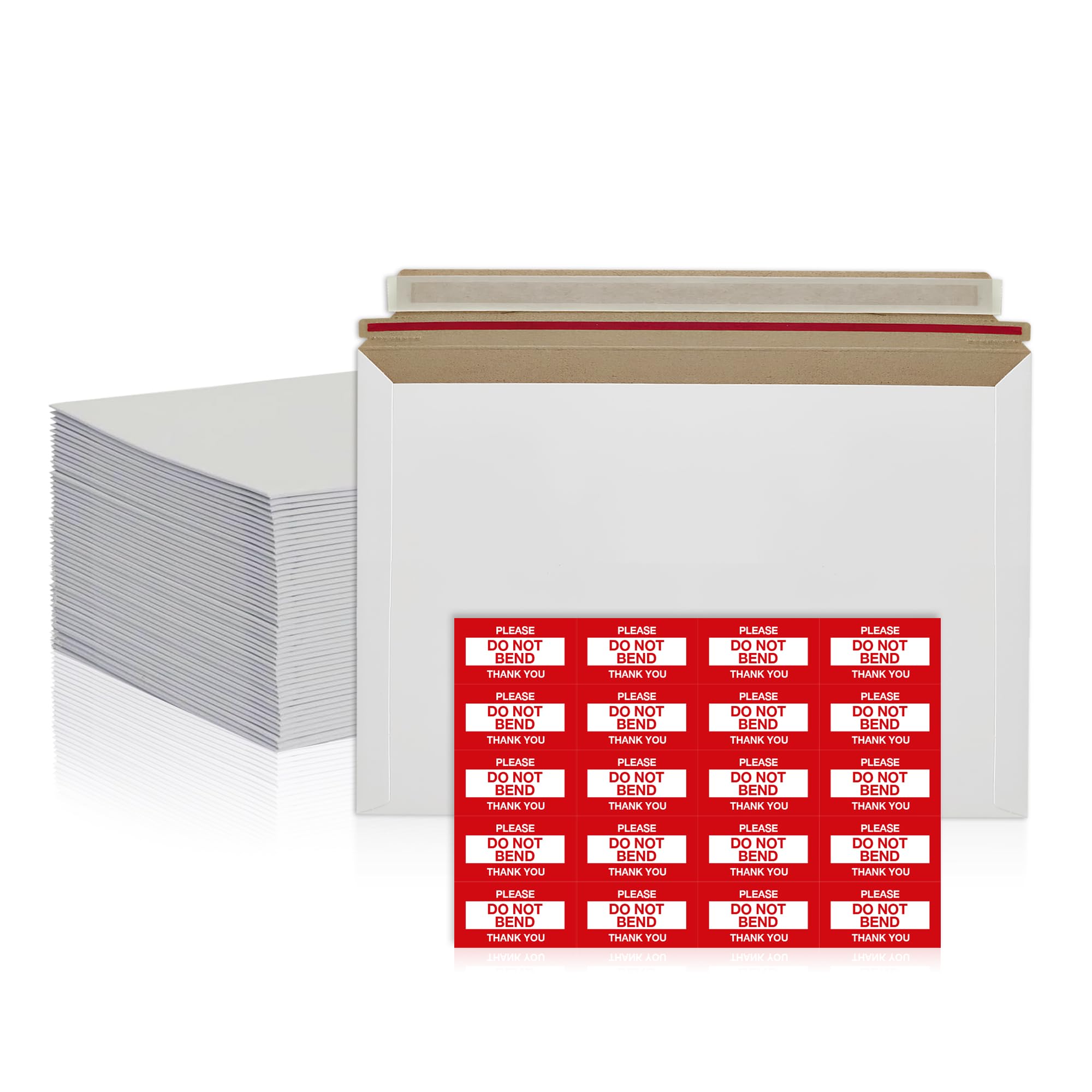 Paquete de 100 sobres de cartón de 10 x 15 cm, autoadhesivos | Para fotos, tarjetas de intercambio, monedas, sellos, tarjetas de felicitación, tamaño exterior 16,5 x 11,4 cm