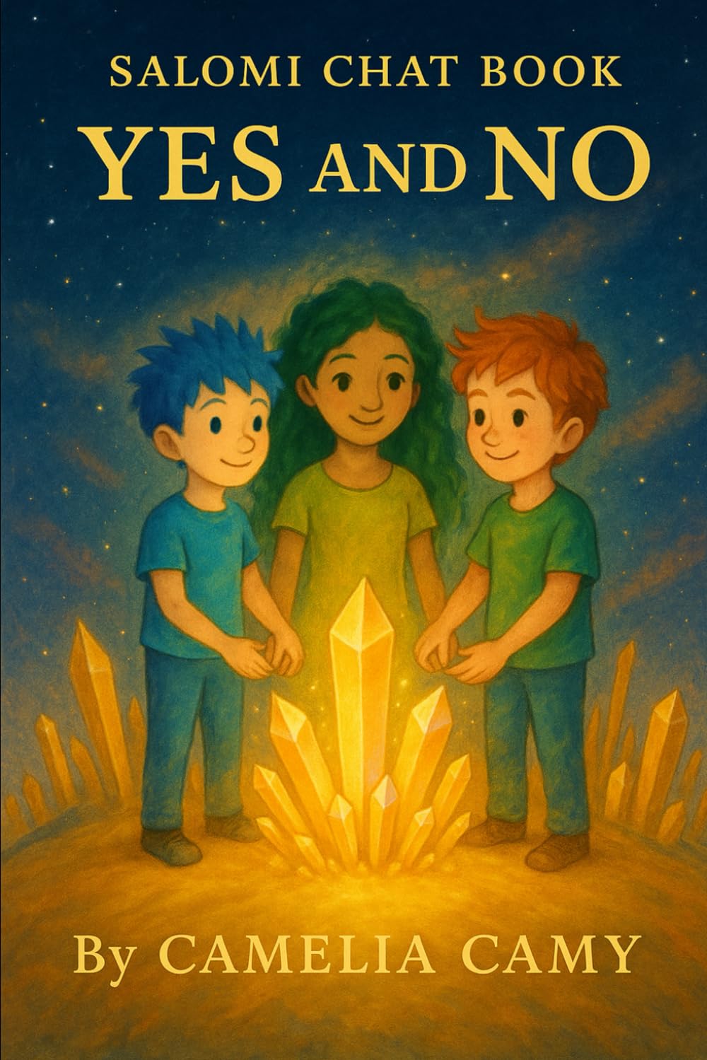SALOMI CHAT BOOK: YES AND NO (SALOMI’S CRYSTAL CHAT BOOK)