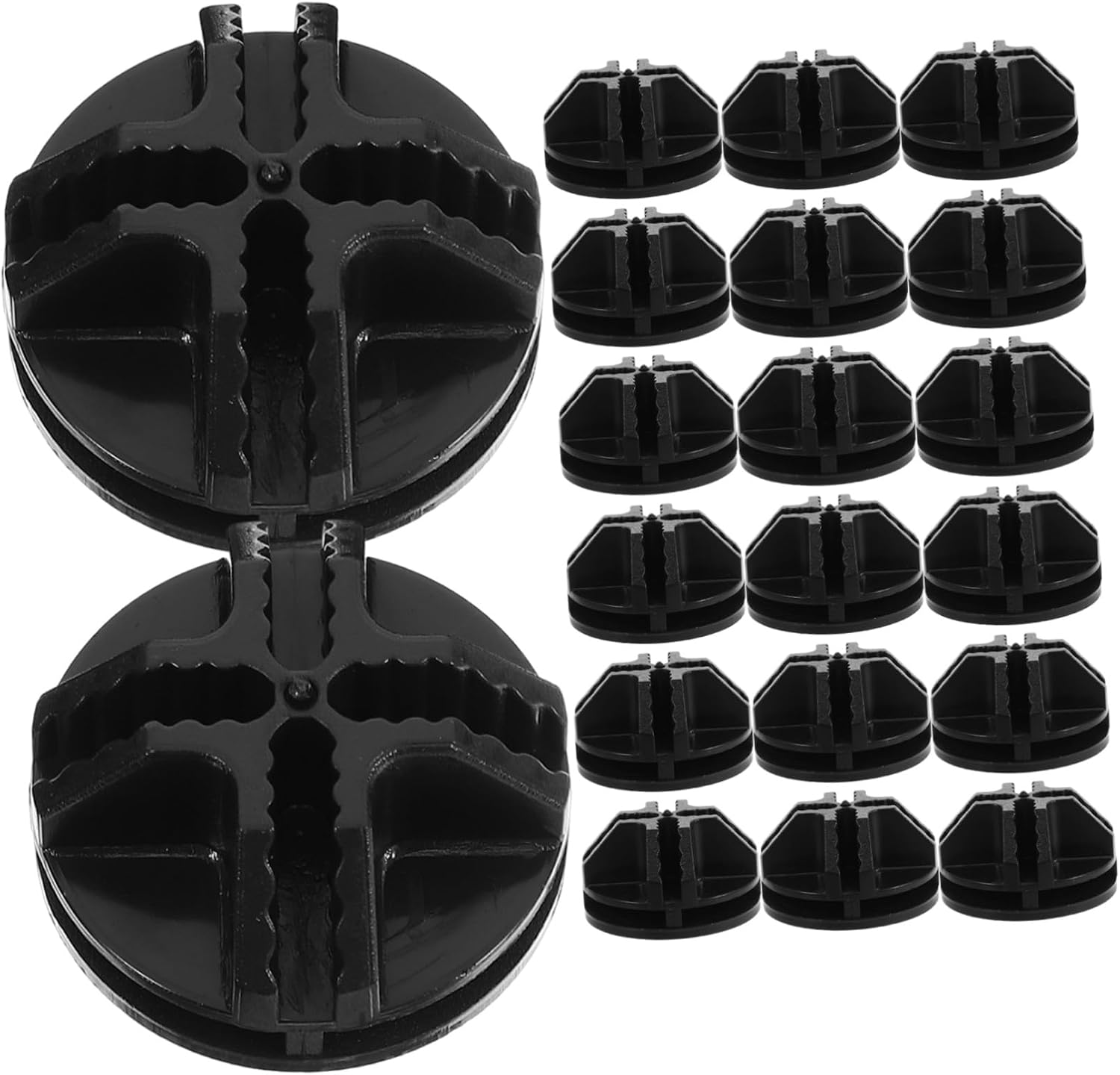 Wire Storage 100pcs Cube Plastic for Connectors , Enhanced Stability and Quick Assembly in Organizers Cubes and Shoe Cabinets Home and DIY Furniture