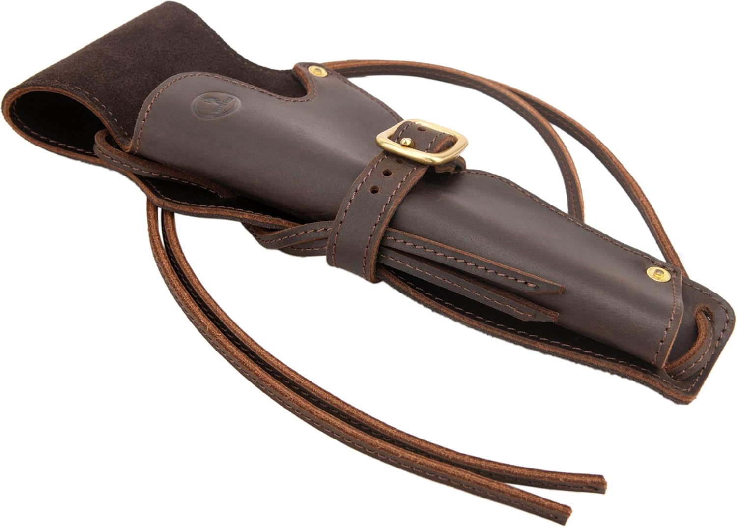 Handmade Leather Gun Revolver Holster Cowboy Western Gun Holsters Pouch for Right or Left Handed