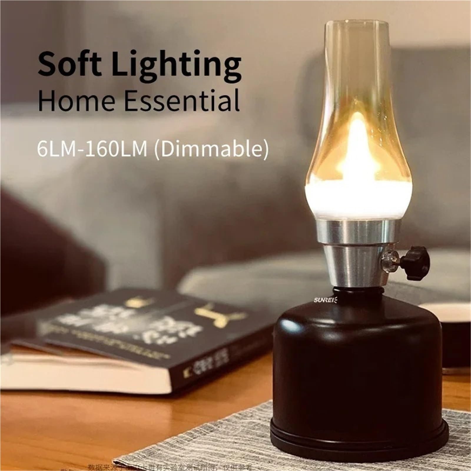 Lampa LED retro zewnętrzna lampa kempingowa przenośna lampa kempingowa namiot obóz lampa nastrojowa (czerwona)