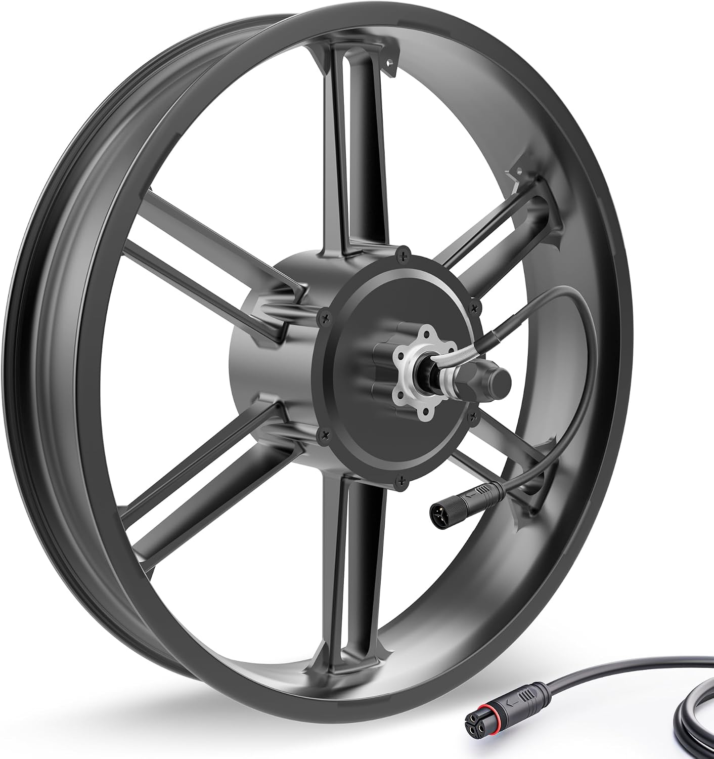 20 x 4.0'' Fat Tire E-bike Rear Wheel, 48V 1000W Motor,Mag Wheels