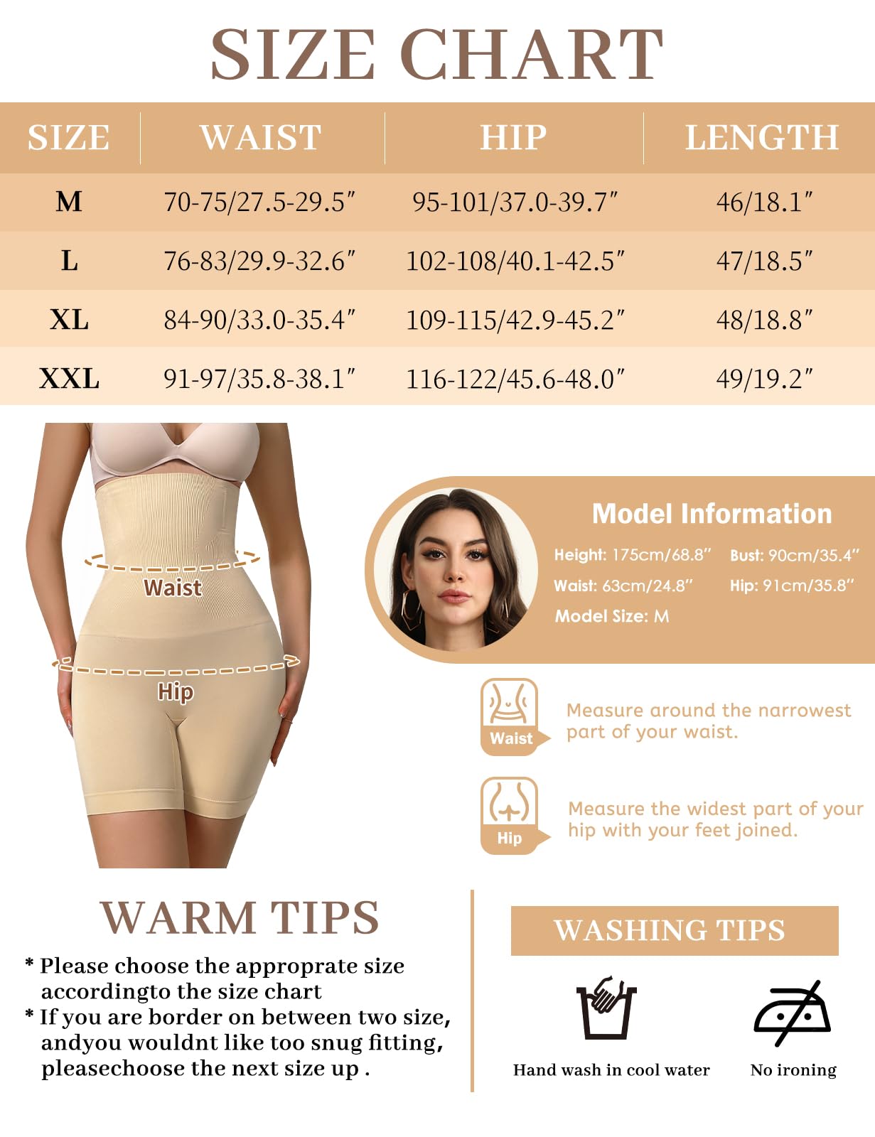 Niwicee Shapewear damskie majtki wyszczuplające brzuch w połowie talii, modelujące figurę, majtki gorsetowe, bielizna wyszczuplająca brzuch, bielizna wyszczuplająca