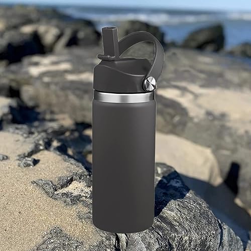 Miniatura 2 de Tapa de popote para Hydro Flask boca ancha, tapas con popote para Hydroflask boca ancha de 32 40 onzas, tapa de repuesto superior, accesorios de